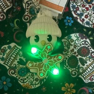 NWT BBW Light Up Penguin Hand Sanitizer Holder with Hand Sanitizer